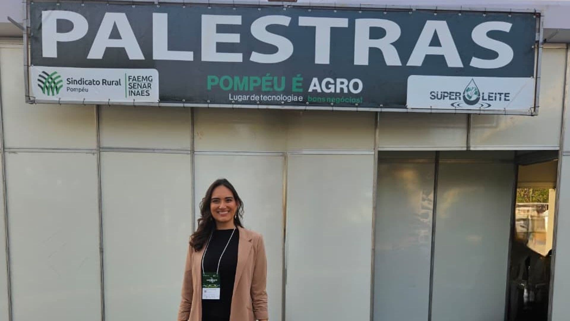 Palestra — Pompéu é Agro