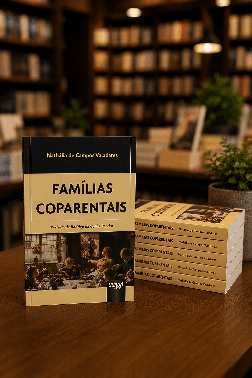 Retrato de Nathália Valadares para seção sobre o livro Famílias Coparentais